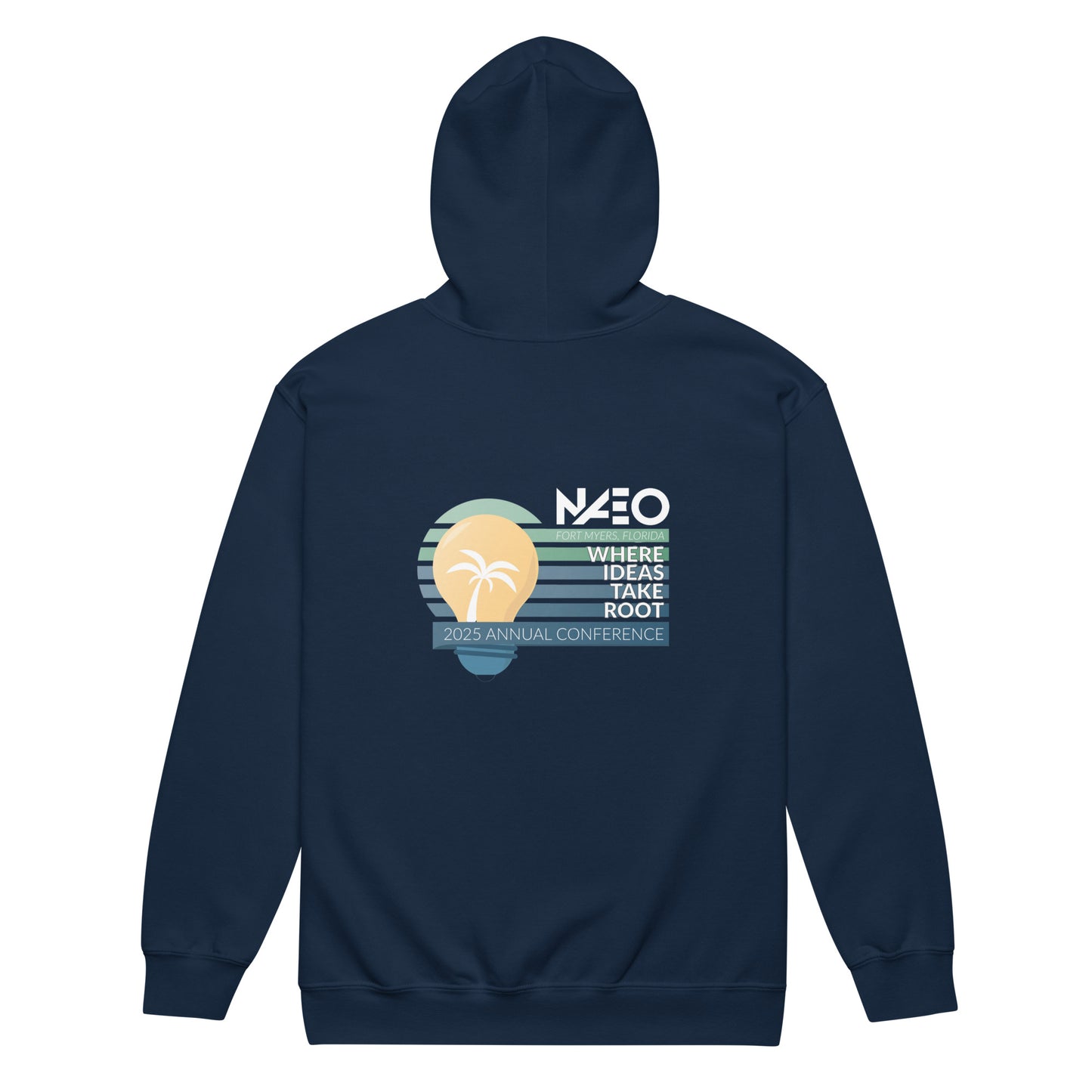 Unisex heavy blend zip hoodie (Conference Logo on back)