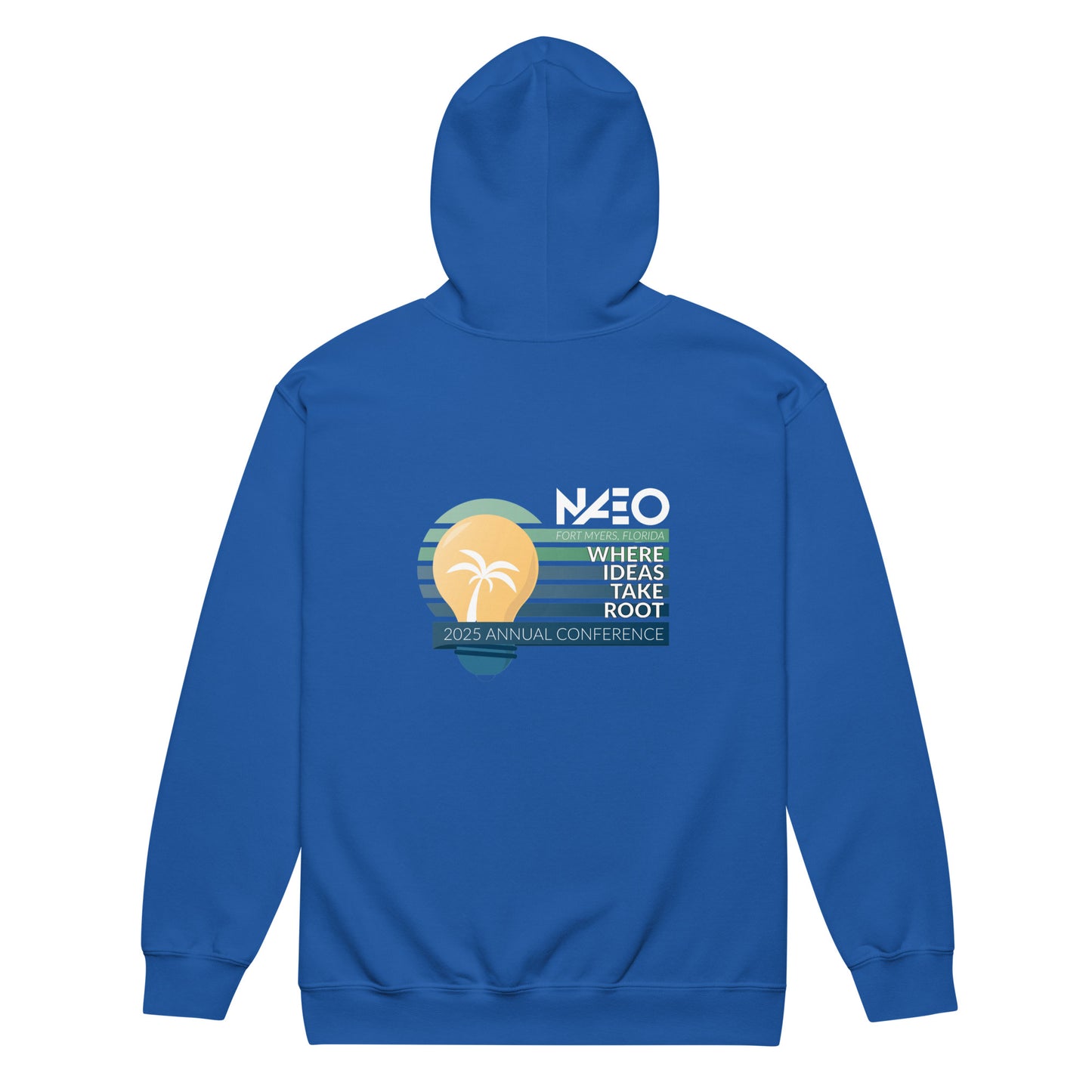 Unisex heavy blend zip hoodie (Conference Logo on back)