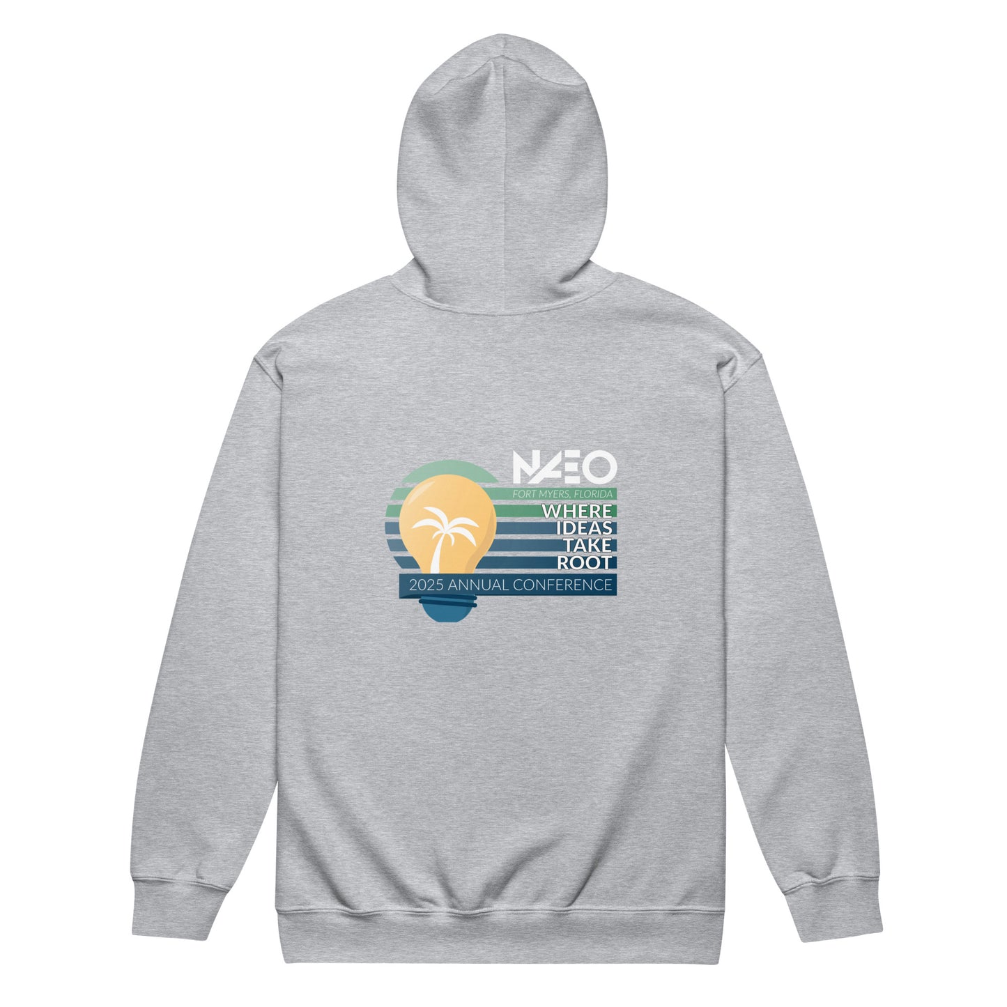 Unisex heavy blend zip hoodie (Conference Logo on back)