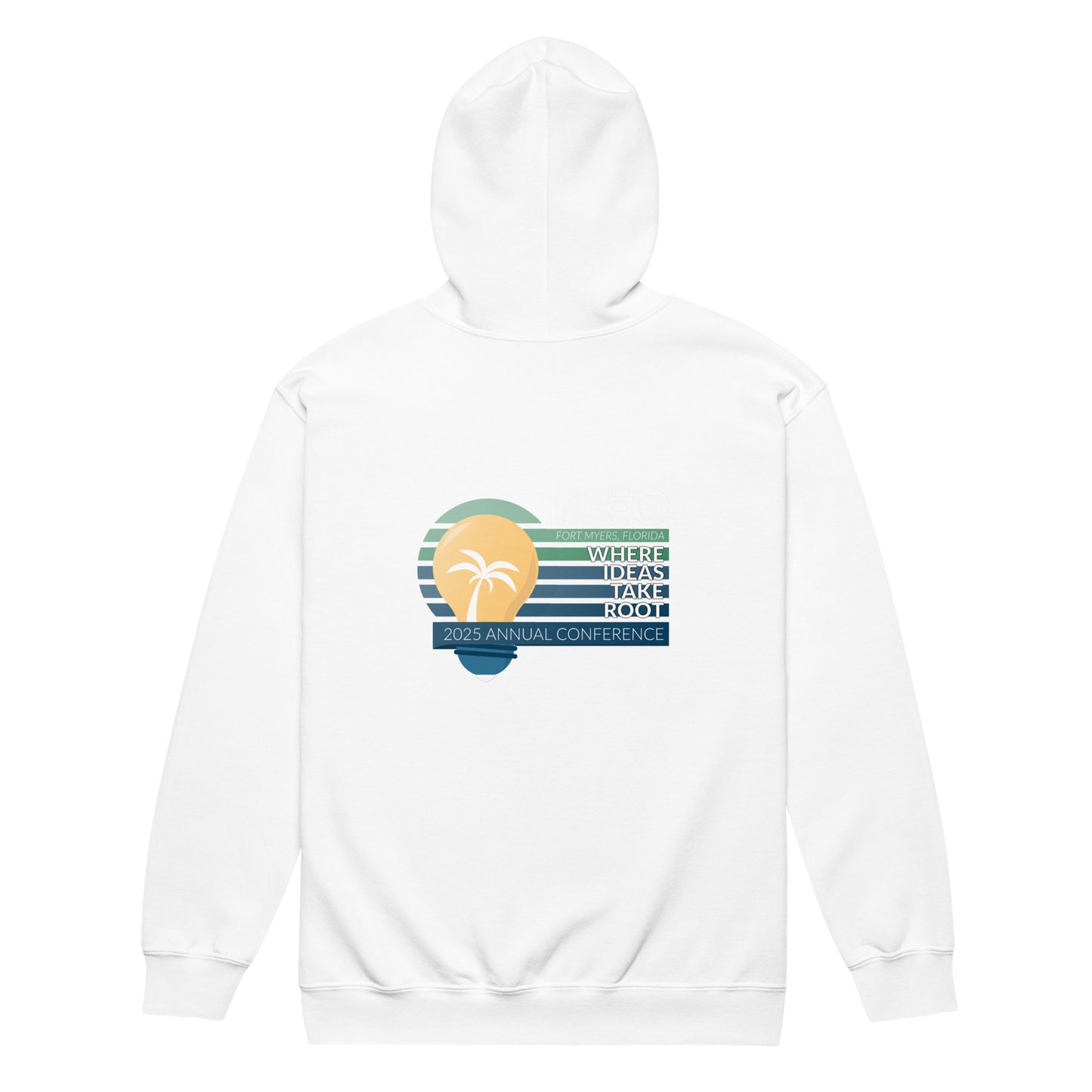 Unisex heavy blend zip hoodie (Conference Logo on back)