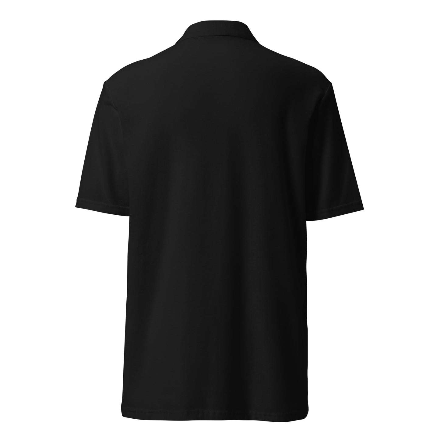 Unisex pique polo shirt (Blue Logo)