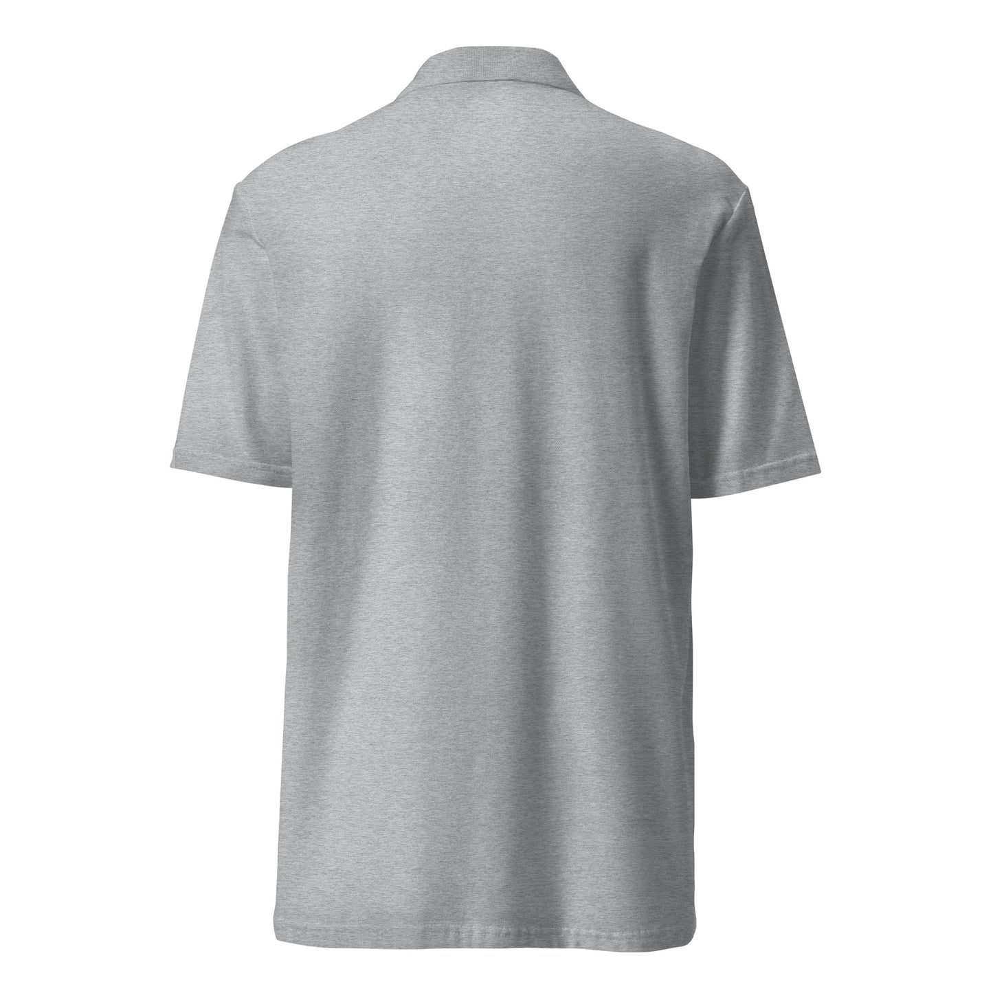 Unisex pique polo shirt (Blue Logo)