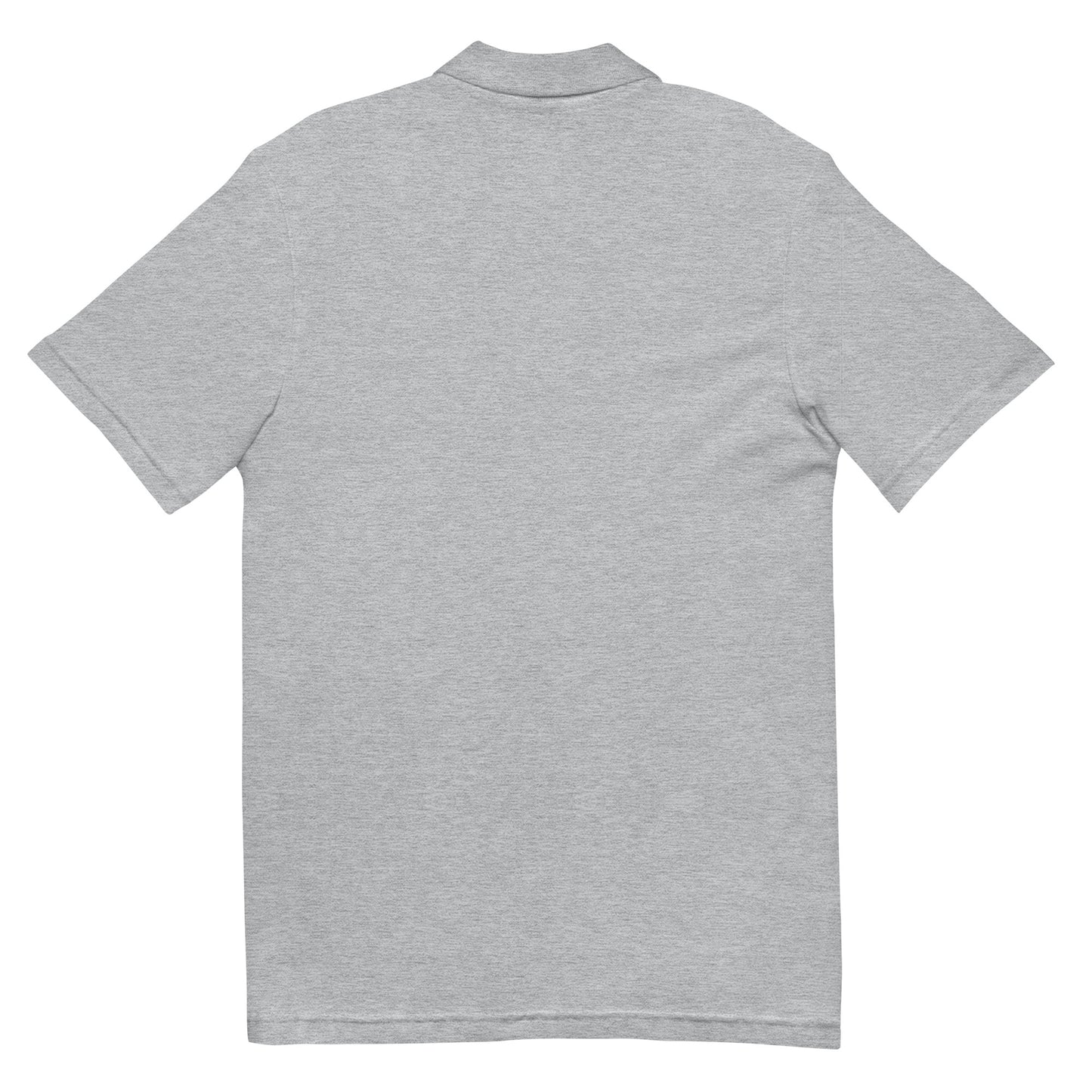 Unisex pique polo shirt (White logo)