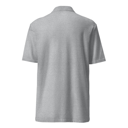 Unisex pique polo shirt (Blue Logo)