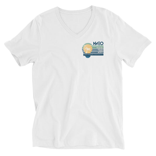 Unisex Short Sleeve V-Neck T-Shirt